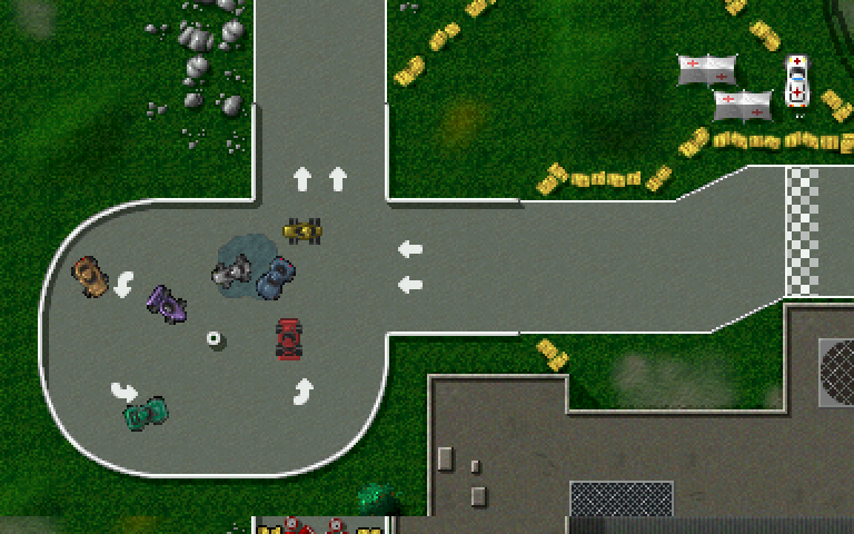 Radical Race [Falcon030] atari screenshot